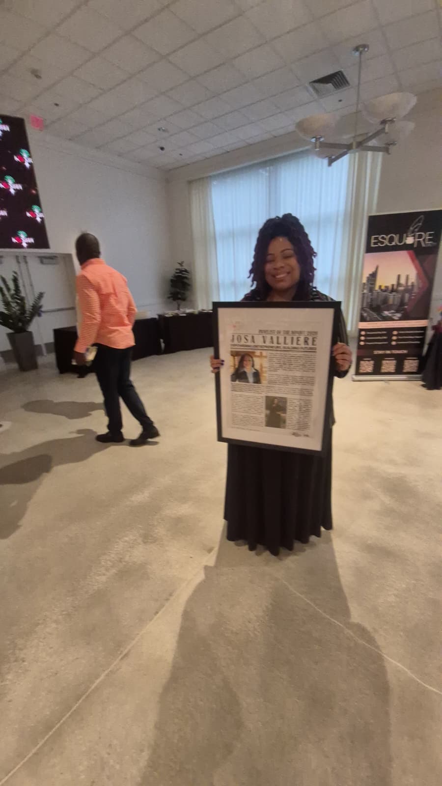 Josa Valliere at the Empowering Empresses mixer